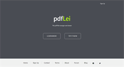 Desktop Screenshot of pdflei.com