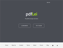 Tablet Screenshot of pdflei.com